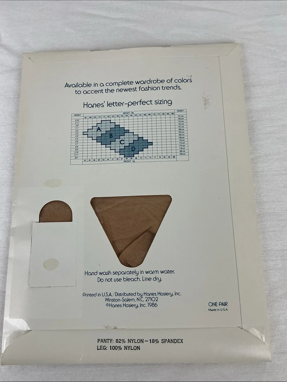 Lot of 4 Vtg Hanes Silk Reflections and More Pantyhose Size AB Control Top
